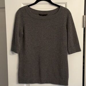 BCBGMaxAzria Charcoal Knit Top